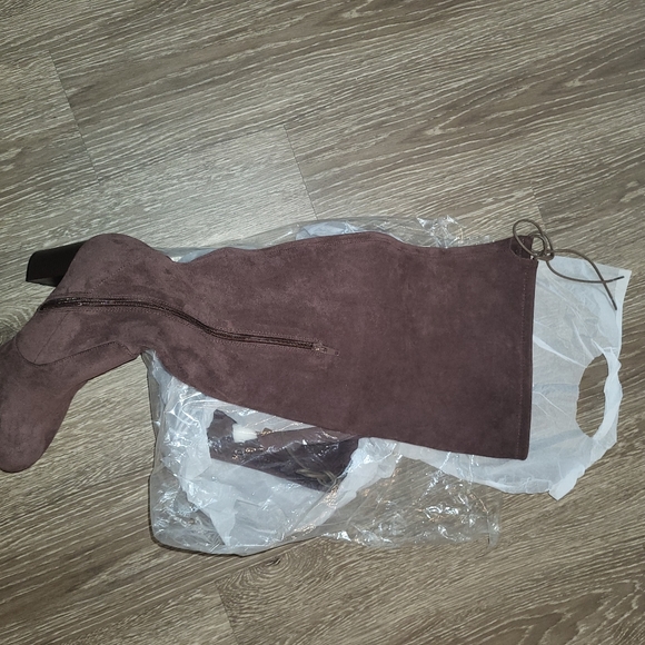 Over knee wide leg boots - Picture 3 of 6